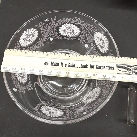 7 pc.bundle Vtg. 4 pc.daisy bowls marked Todd, butter dish/cover/Spreader - Picture 6 of 11